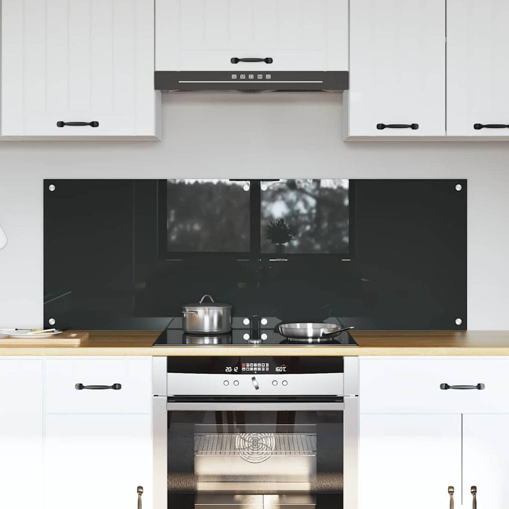 Virtuvės atbraila 2 pcs Tamsiai pilka 70 x 50 cm
