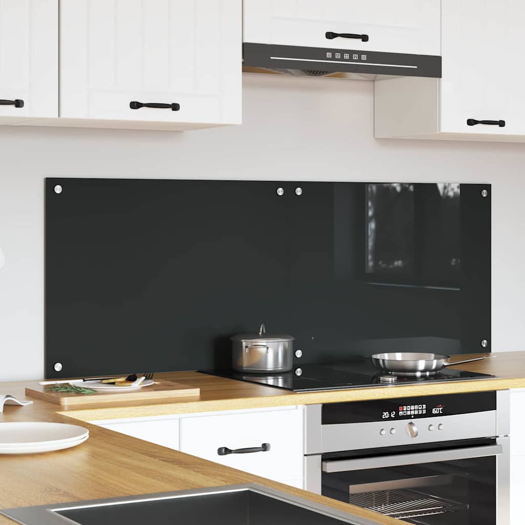Virtuvės atbraila 2 pcs Tamsiai pilka 70 x 50 cm