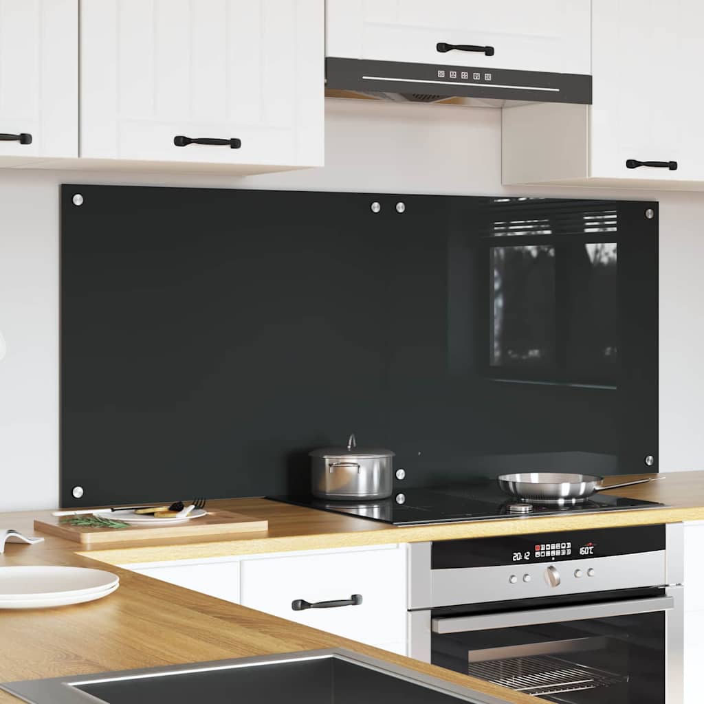 Virtuvės atbraila 2 pcs Tamsiai pilka 70 x 60 cm
