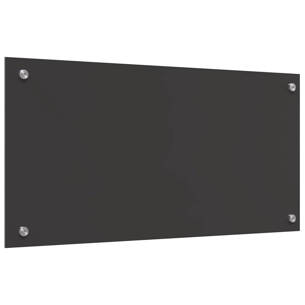 Virtuvės atbraila 2 pcs Tamsiai pilka 80 x 40 cm