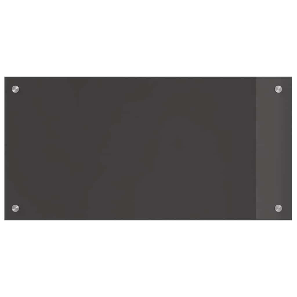 Virtuvės atbraila 2 pcs Tamsiai pilka 80 x 40 cm