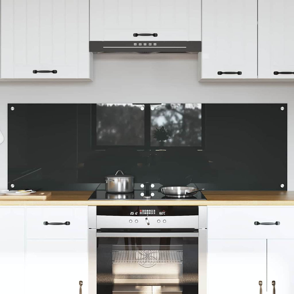 Virtuvės atbraila 2 pcs Tamsiai pilka 80 x 50 cm
