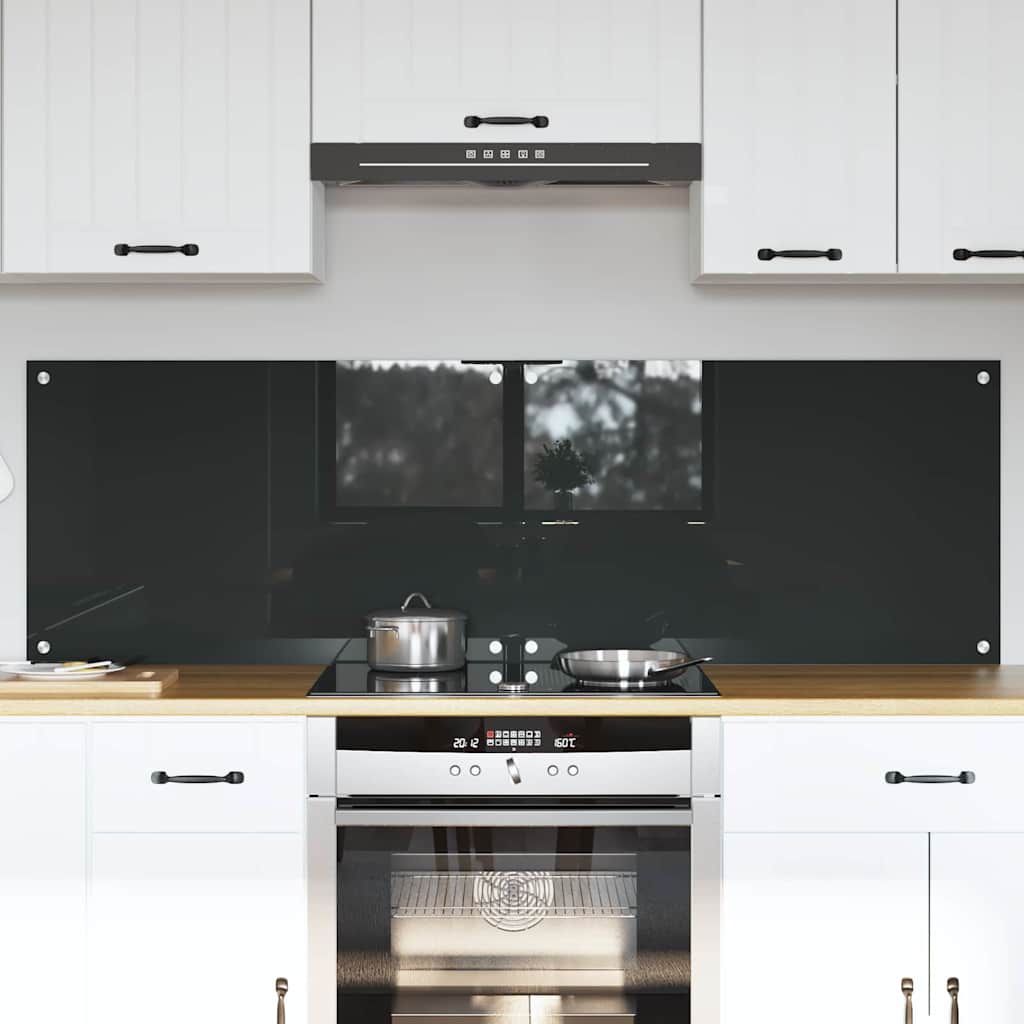 Virtuvės atbraila 2 pcs Tamsiai pilka 80 x 50 cm
