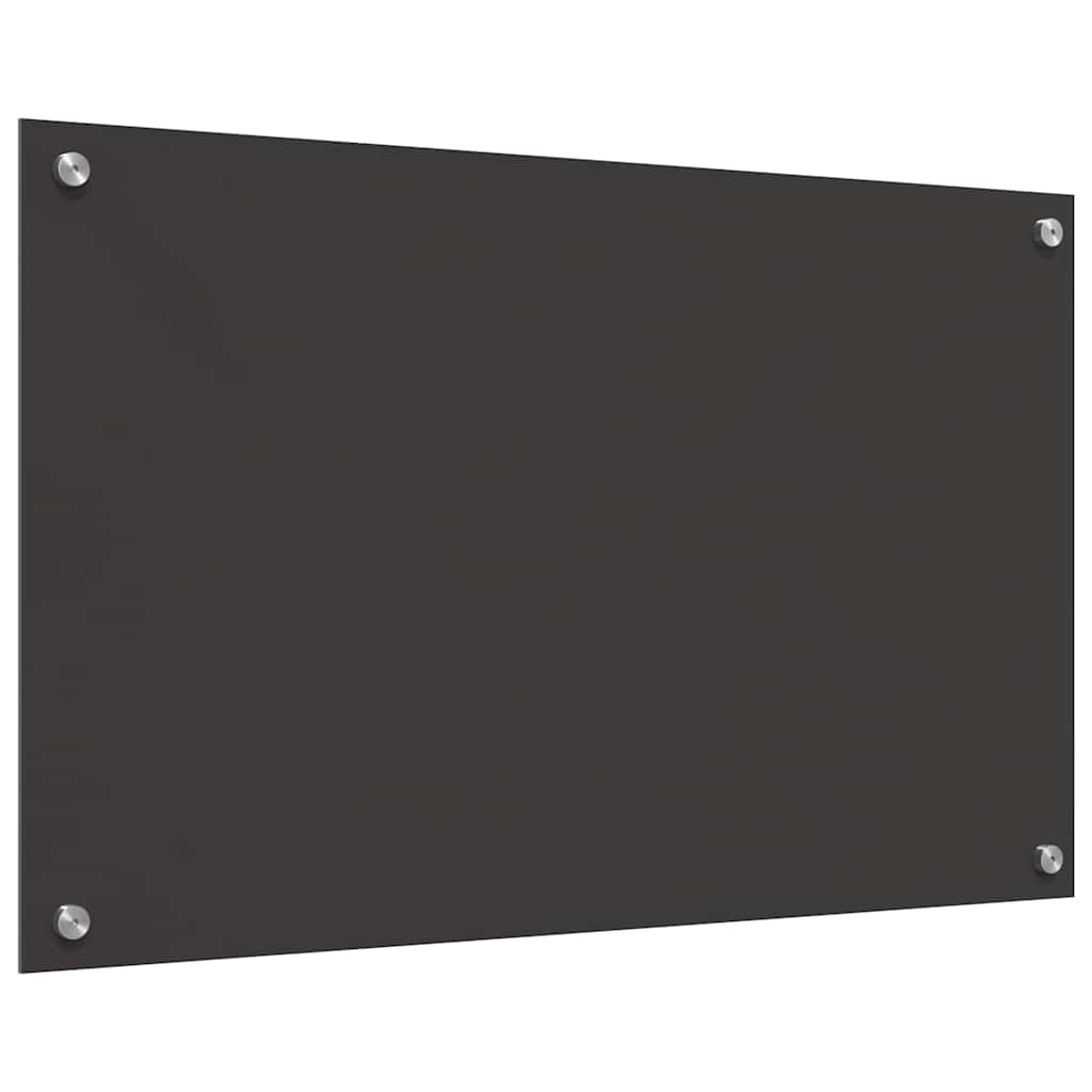 Virtuvės atbraila 2 pcs Tamsiai pilka 80 x 50 cm