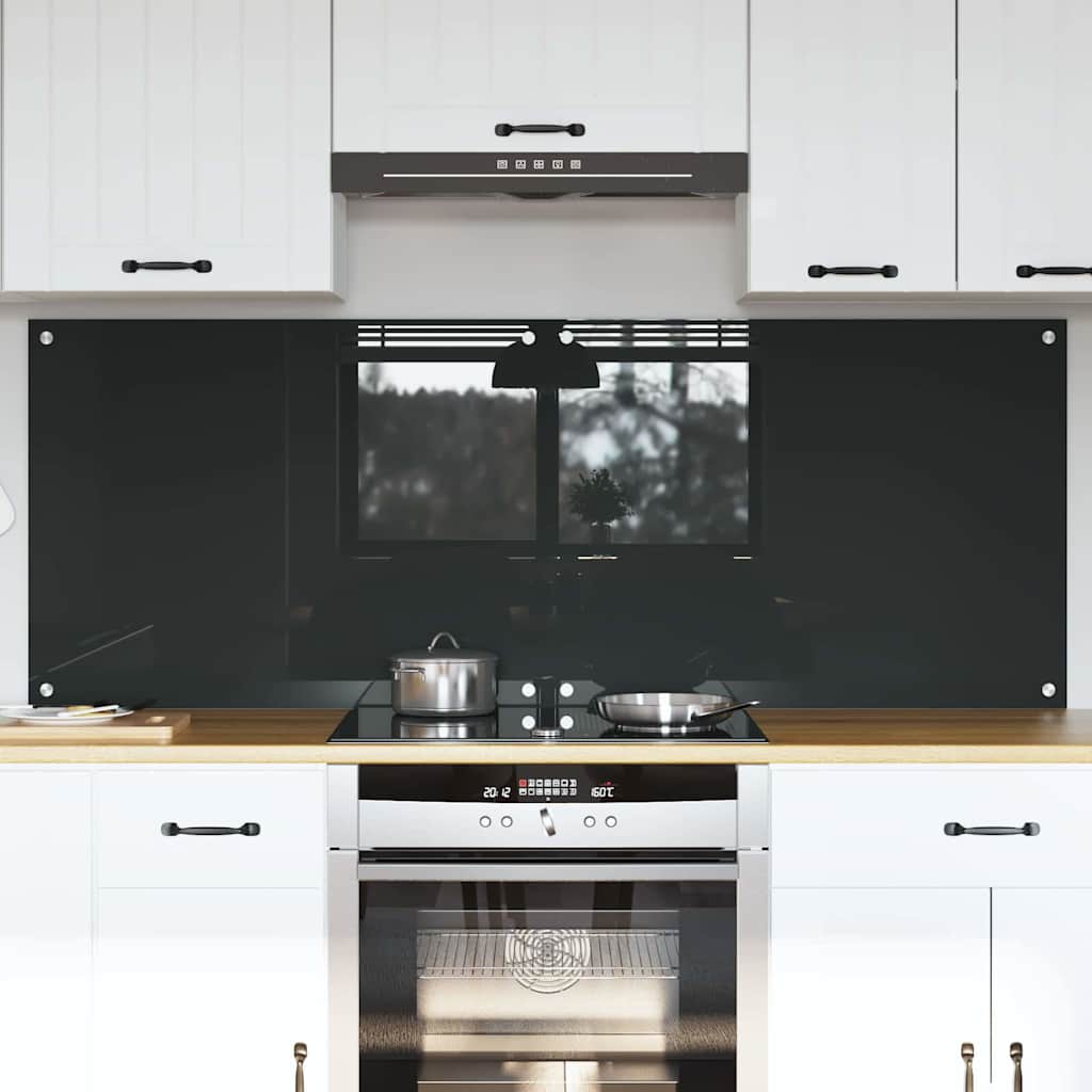 Virtuvės atbraila 2 pcs Tamsiai pilka 80 x 60 cm