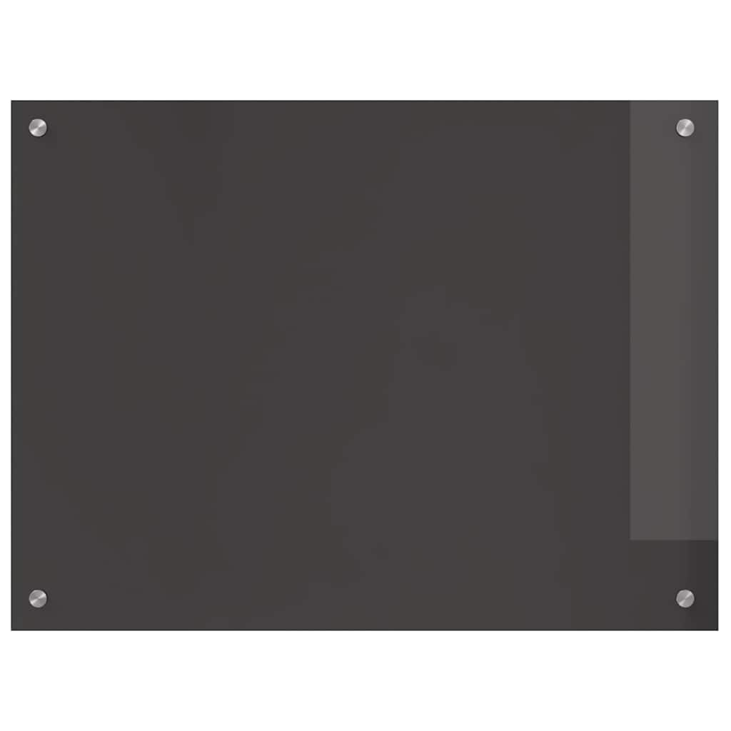 Virtuvės atbraila 2 pcs Tamsiai pilka 80 x 60 cm