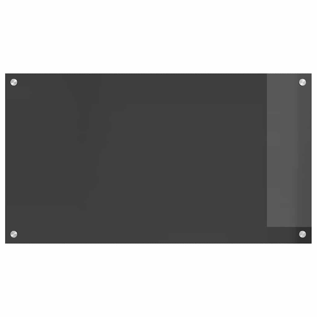 Virtuvės atbraila 2 pcs Tamsiai pilka 90 x 50 cm
