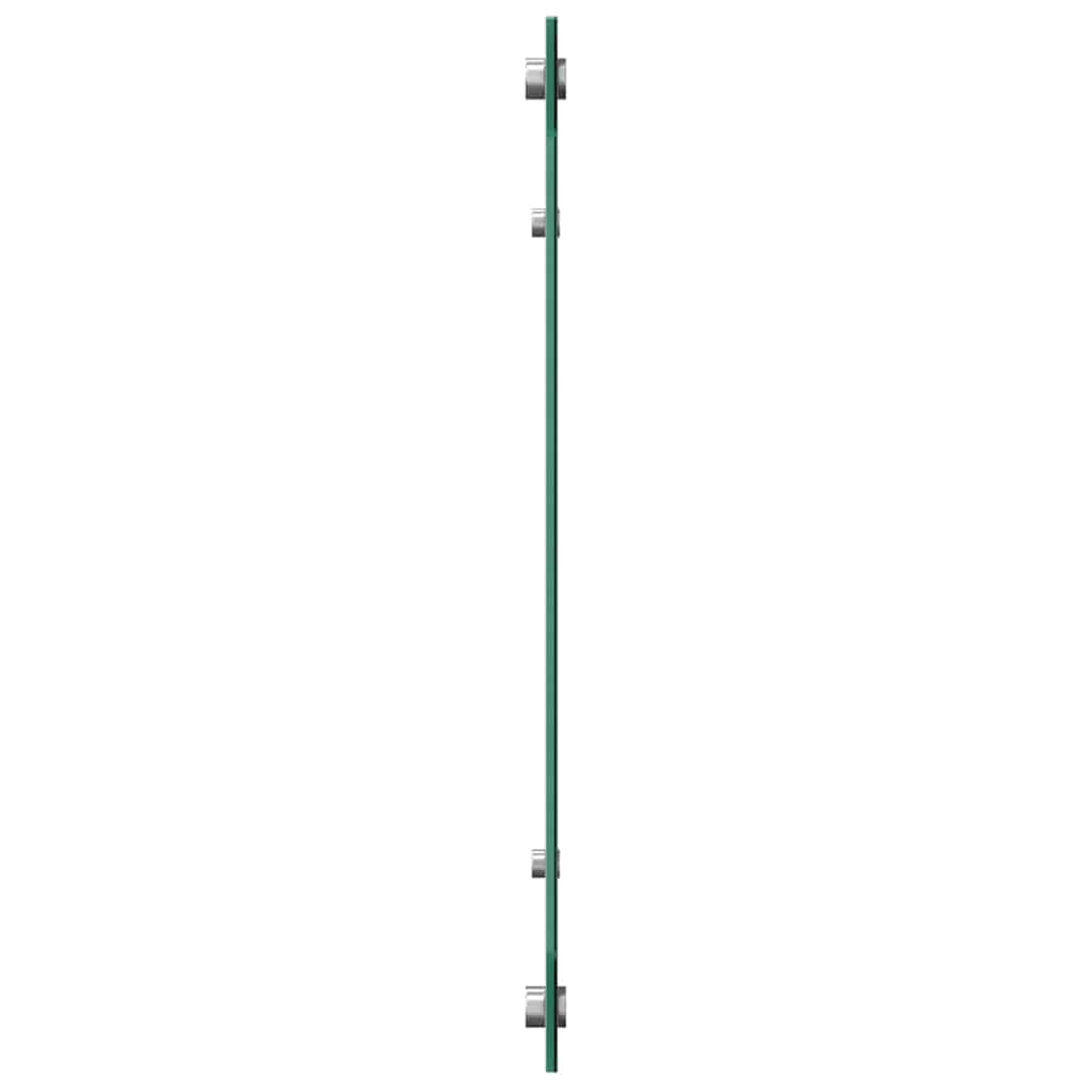 Virtuvės užpakalinė plokštė 2 pcs Tamsiai pilka 100 x 50 cm