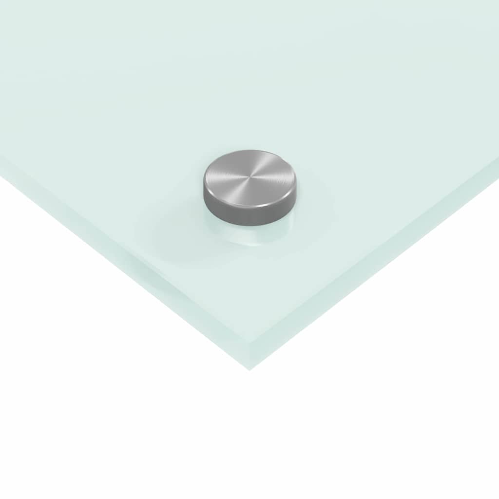 Virtuvės užpakalinė plokštė 2 pcs Balta 110 x 50 cm