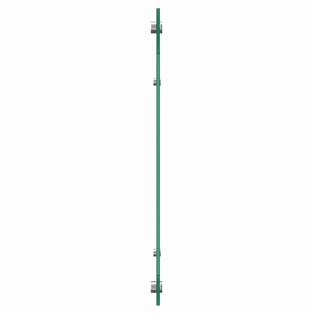 Virtuvės atbraila 2 pcs Balta 120 x 50 cm grūdintas stiklas