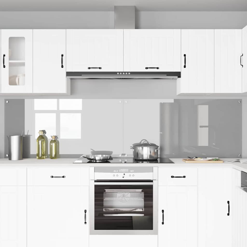 Virtuvės atbraila 2 pcs Šviesiai pilka 120 x 60 cm