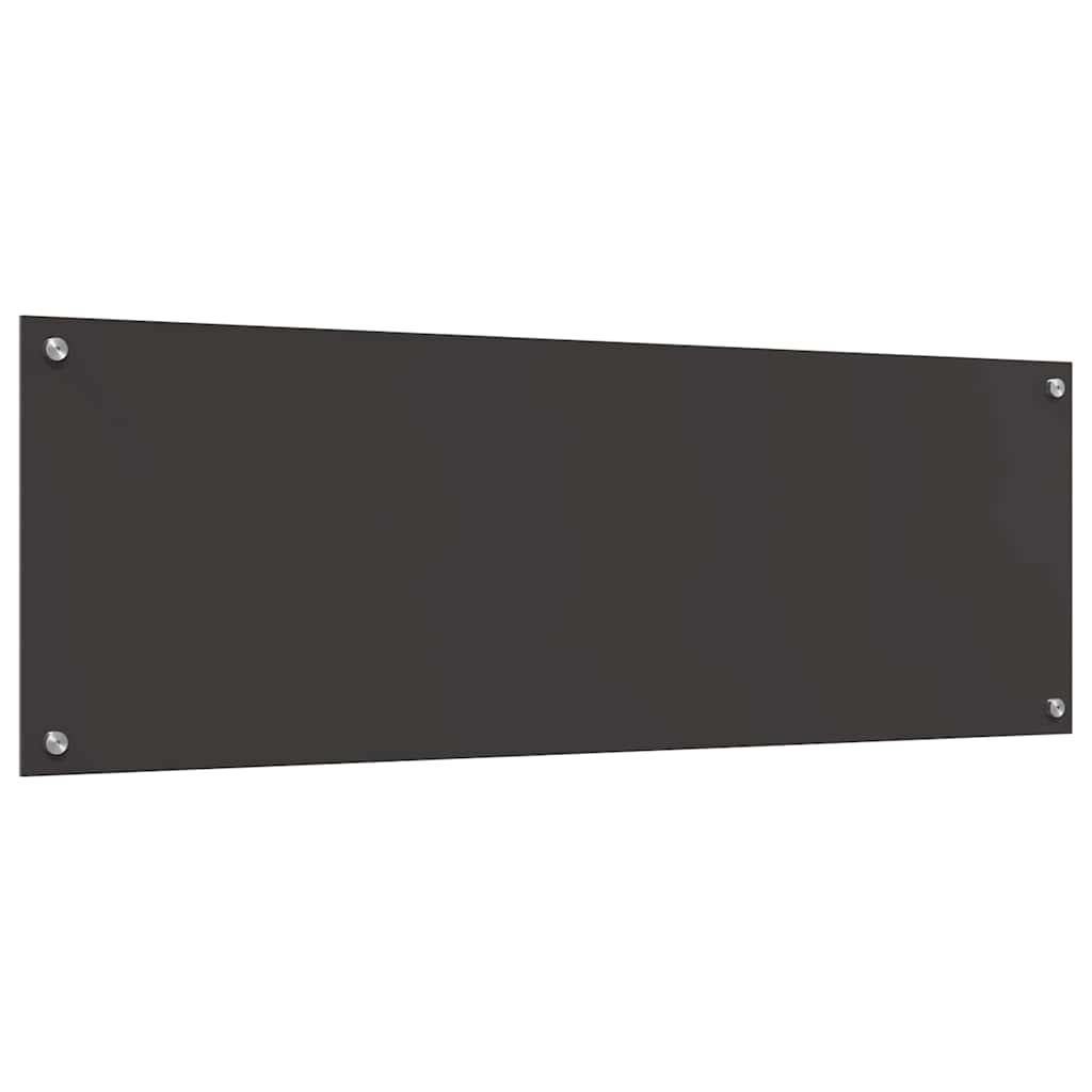 Virtuvės atbraila 2 pcs Tamsiai pilka 120 x 40 cm