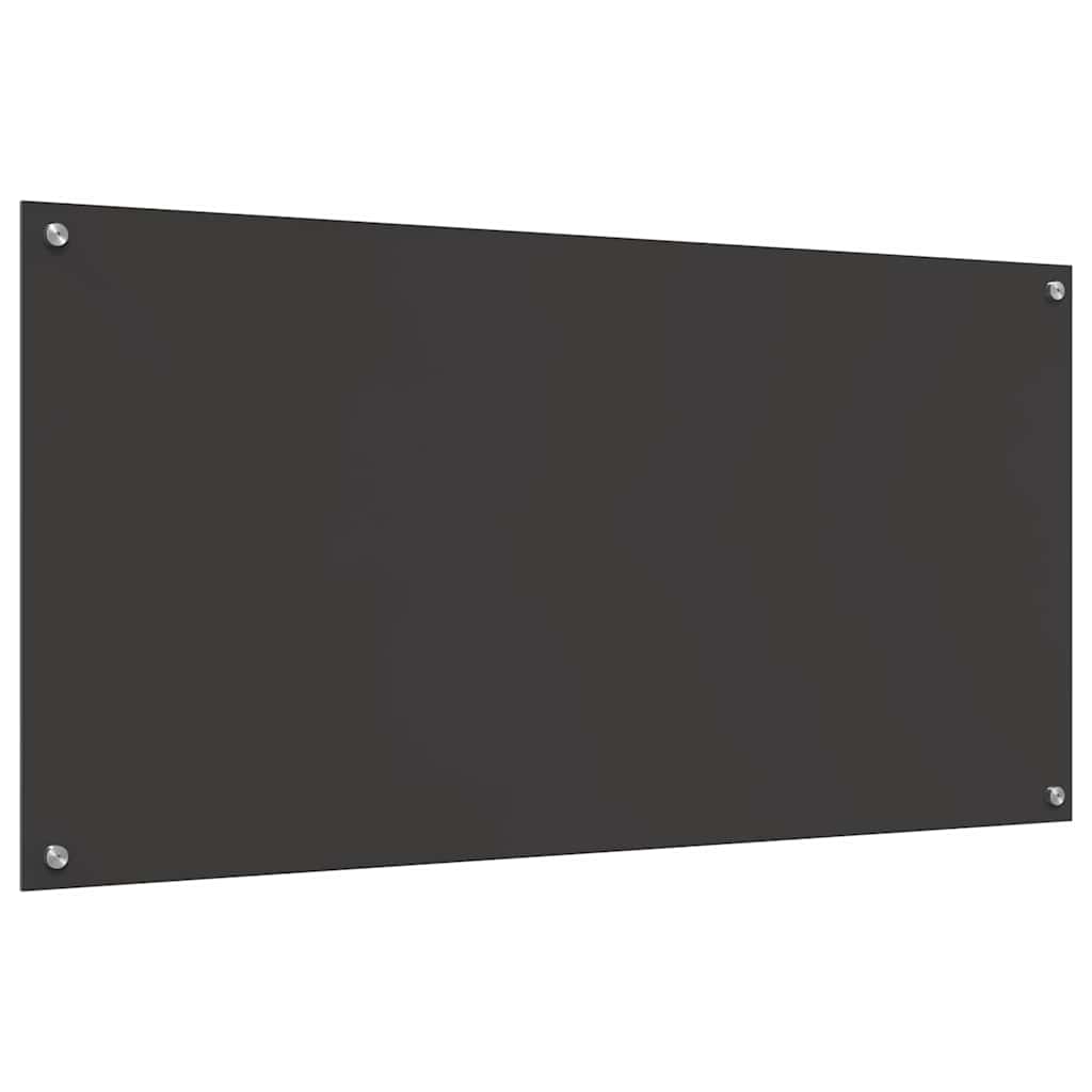 Virtuvės atbraila 2 pcs Tamsiai pilka 120 x 60 cm