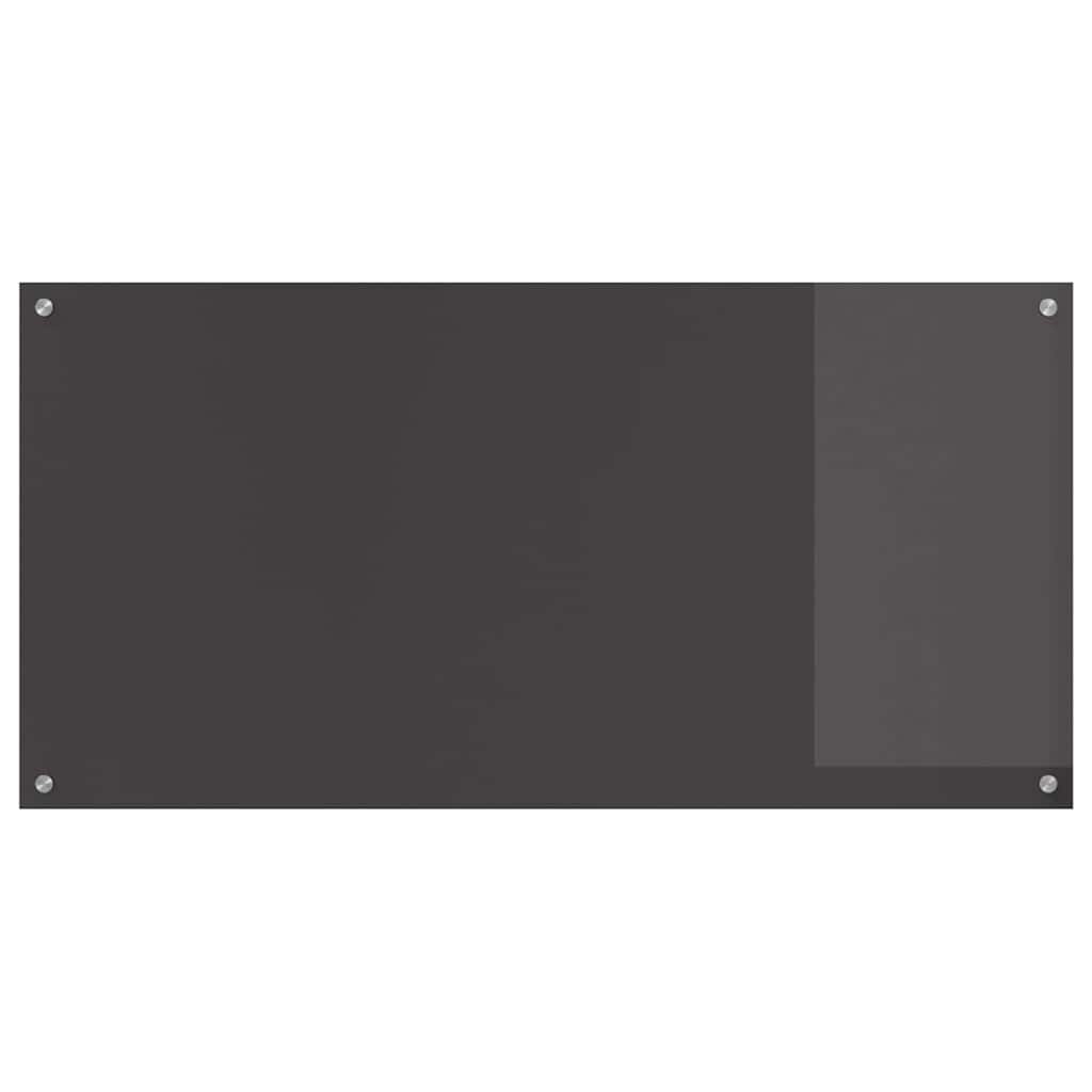 Virtuvės atbraila 2 pcs Tamsiai pilka 120 x 60 cm