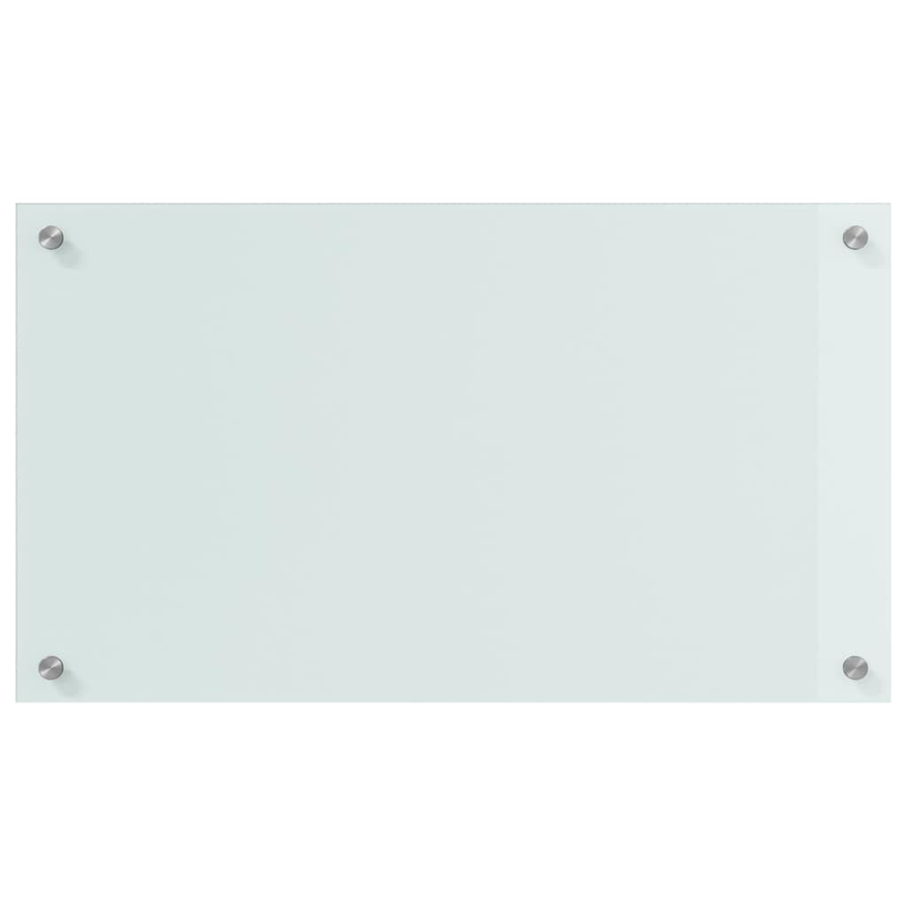 Virtuvės užpakalinė plokštė 2 pcs Balta 70 x 40 cm