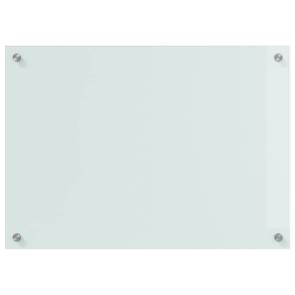 Virtuvės užpakalinė plokštė 2 pcs Balta 70 x 50 cm