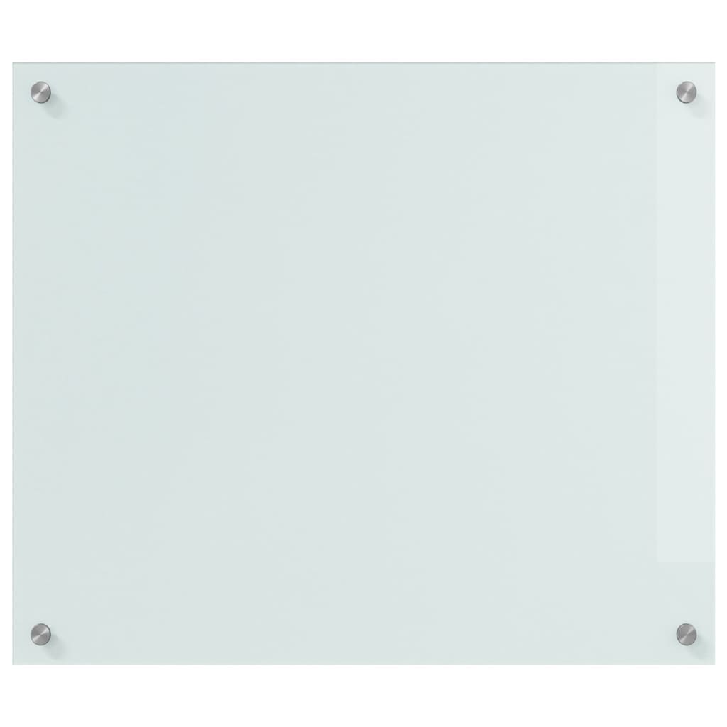 Virtuvės užpakalinė plokštė 2 pcs Balta 70 x 60 cm