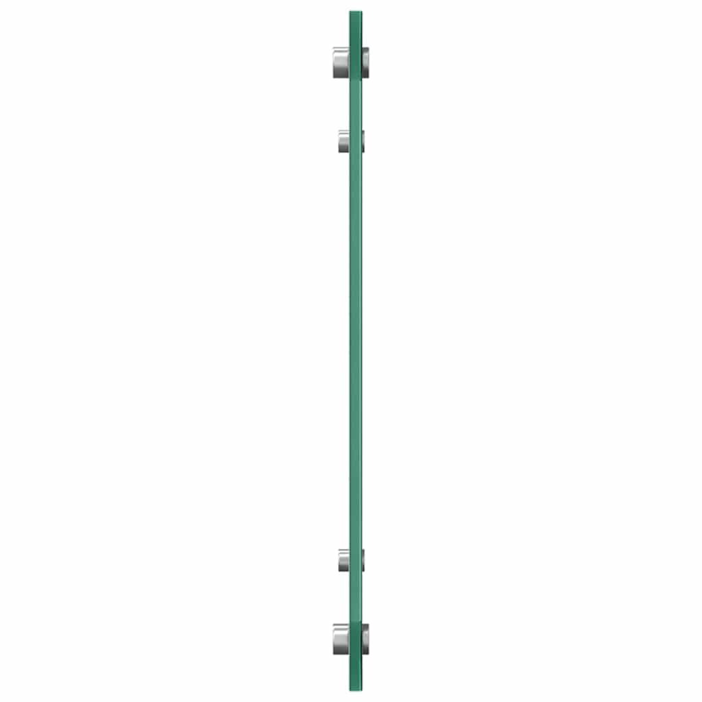 Virtuvės atbraila 2 pcs Balta 80 x 40 cm grūdintas stiklas
