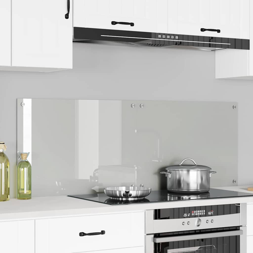 Kitchen Backsplash 2 pcs Clear 70 x 50 cm