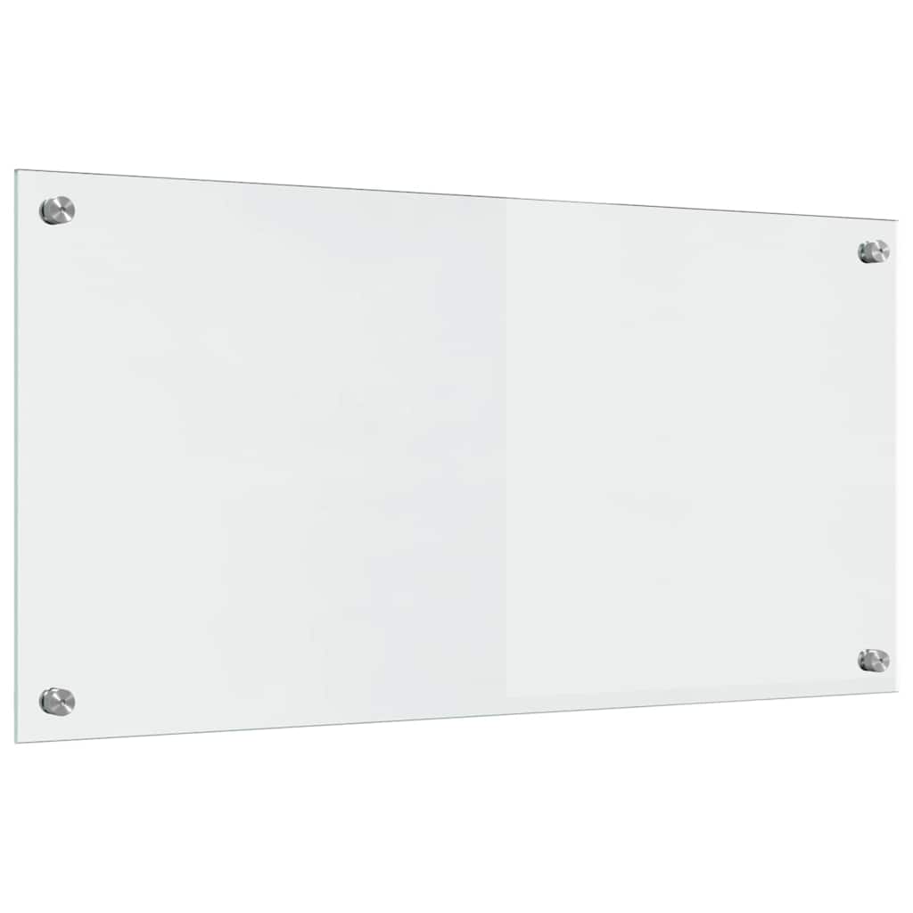 Virtuvės užpakalinė plokštė 2 pcs Skaidrus 80 x 40 cm