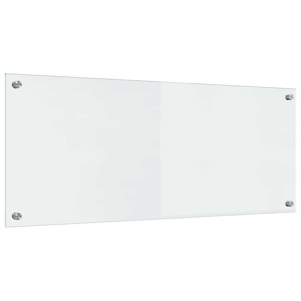 Kitchen back panel 2 pcs Clear 100 x 40 cm
