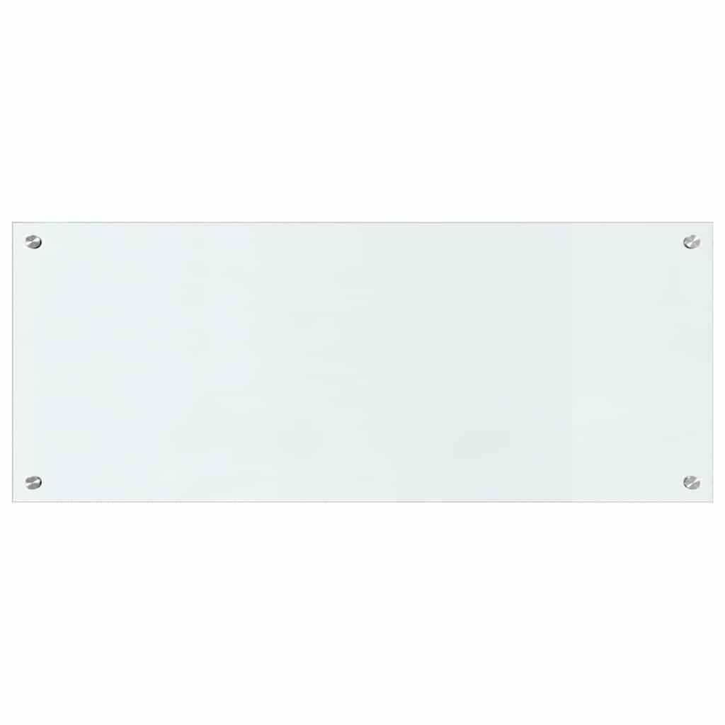 Kitchen back panel 2 pcs Clear 100 x 40 cm