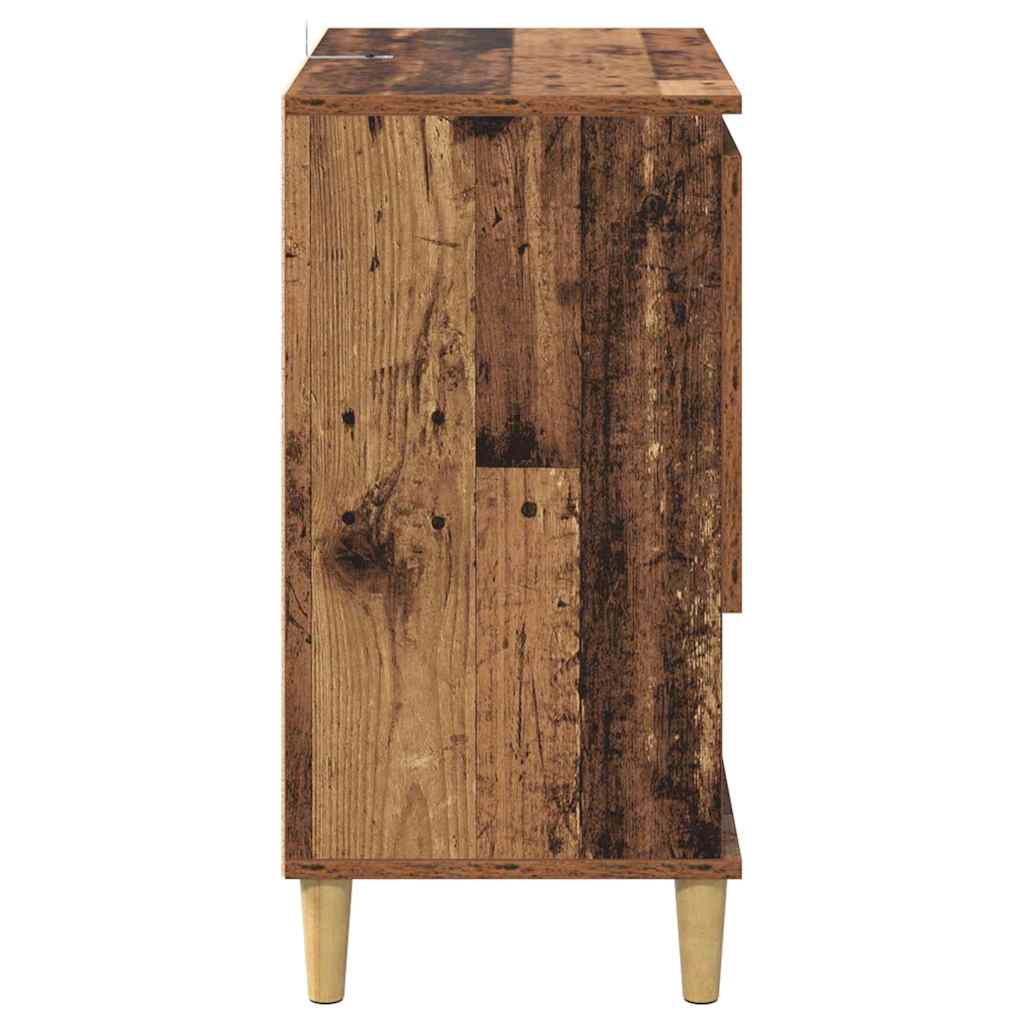 Sānu plaukti 2 gab. Antīks koks 60 x 35 x 70 cm