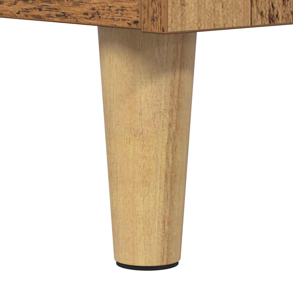 Šoninės lentynos 3 pcs Senovinis medis 60 x 35 x 70 cm