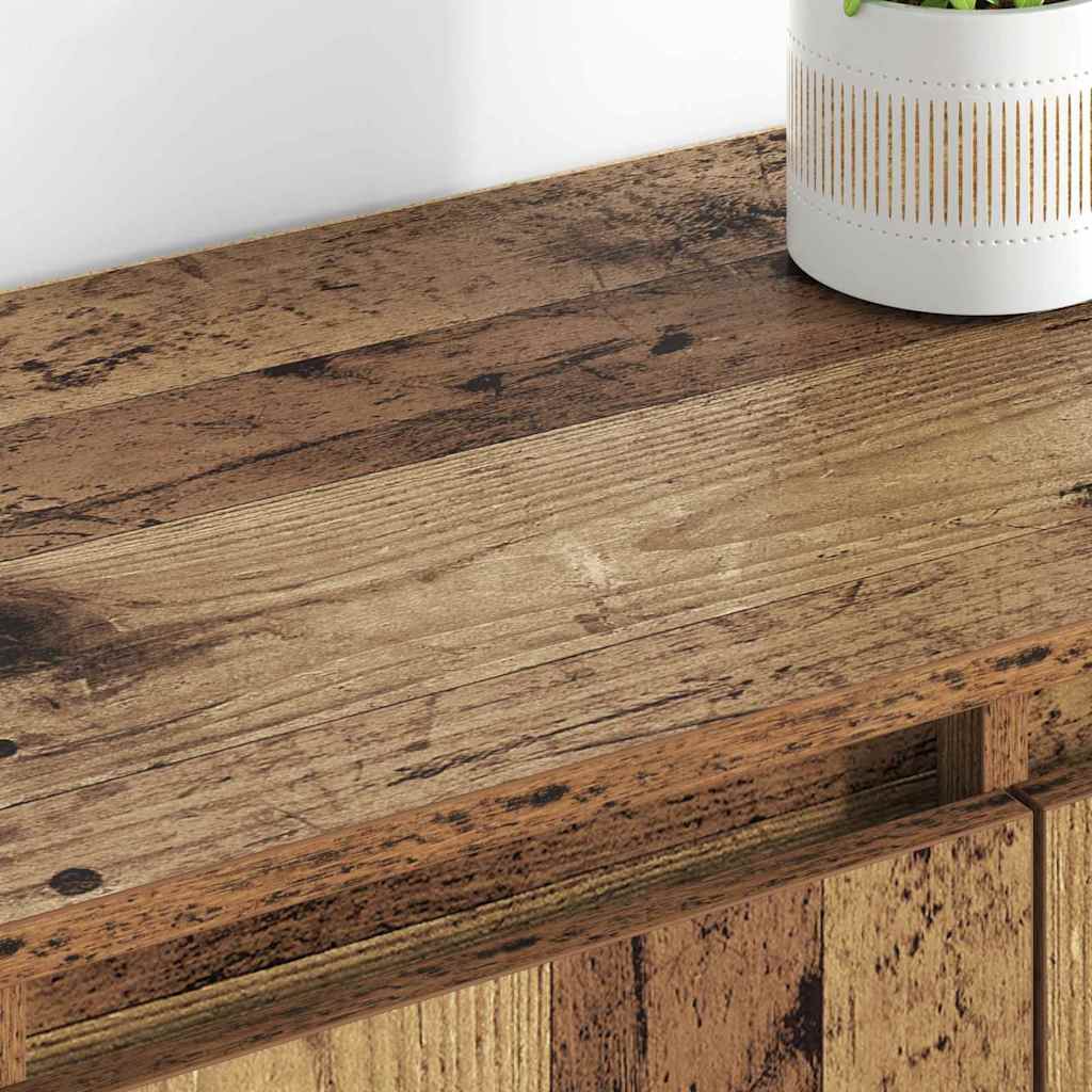 Šoninės lentynos 2 pcs Senovinis medis 60 x 35 x 70 cm