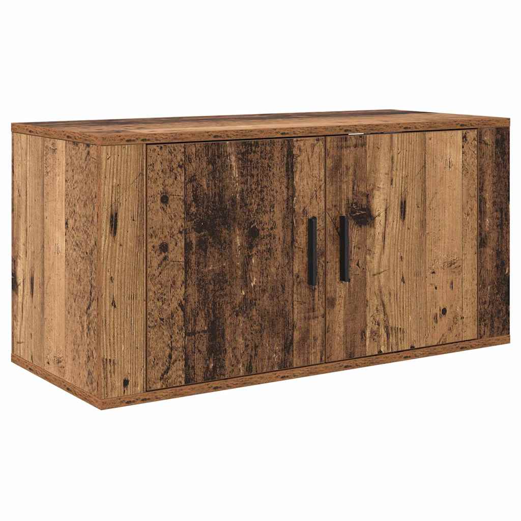 Wall TV cabinet set 2 pcs