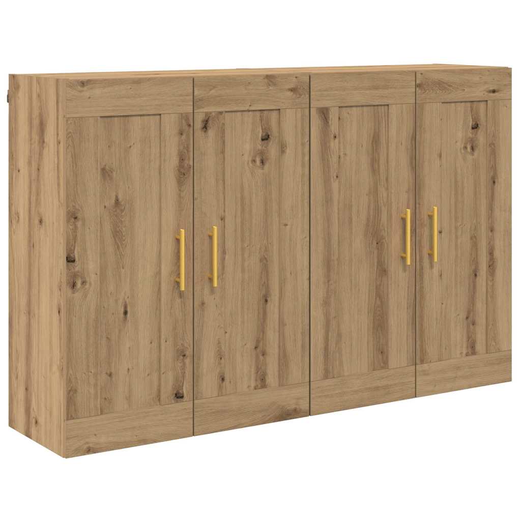 Prikabinama spinta 2 pcs Amatininkų ąžuolas 69,5 x 34 x 90 cm