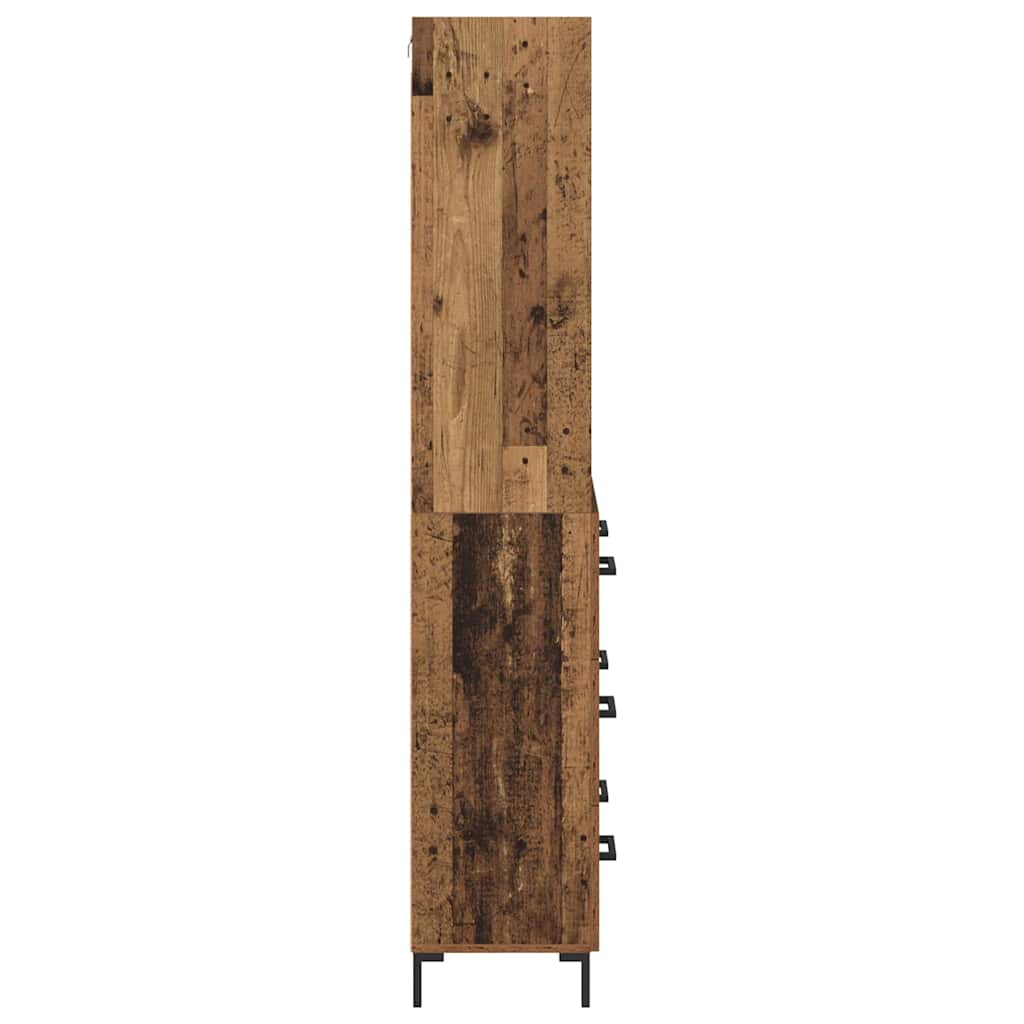 Augsts skapītis Antīks koks 69,5 x 32,5 x 180 cm