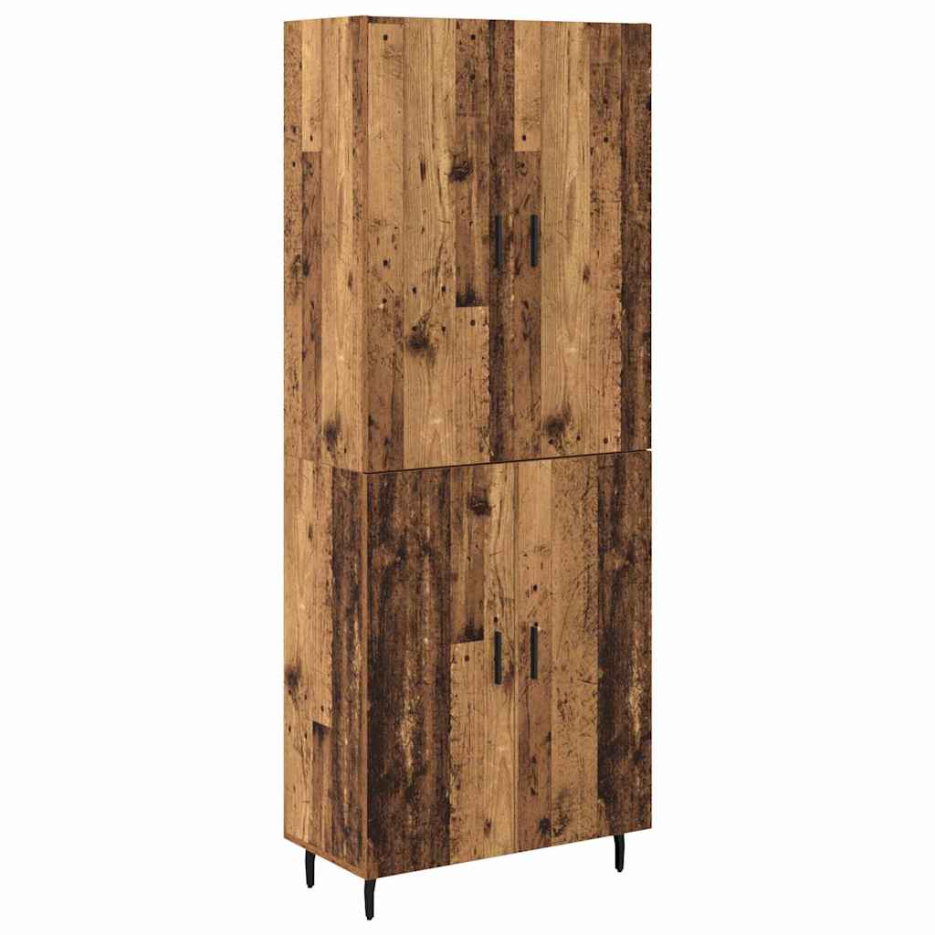 Augsts skapis Antīks koks 69,5 x 34 x 180 cm
