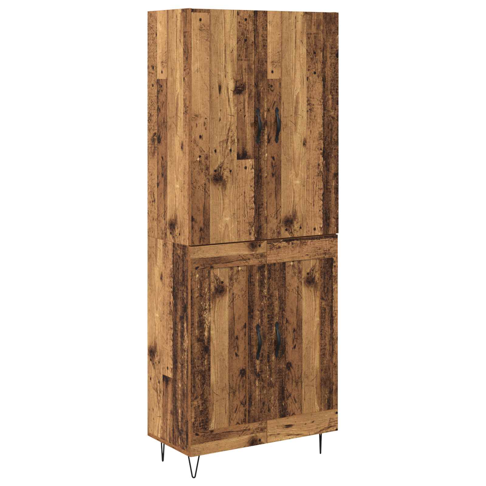 Tall cabinet 2 pcs Old wood