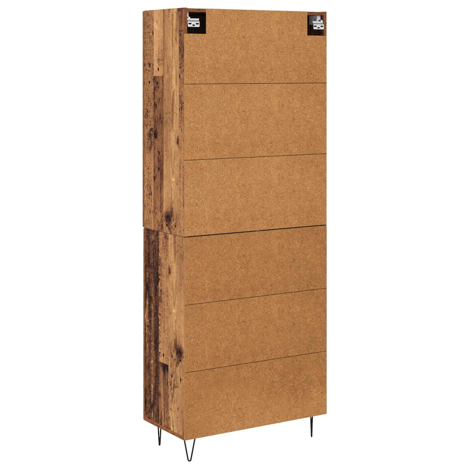 Tall cabinet 2 pcs Old wood