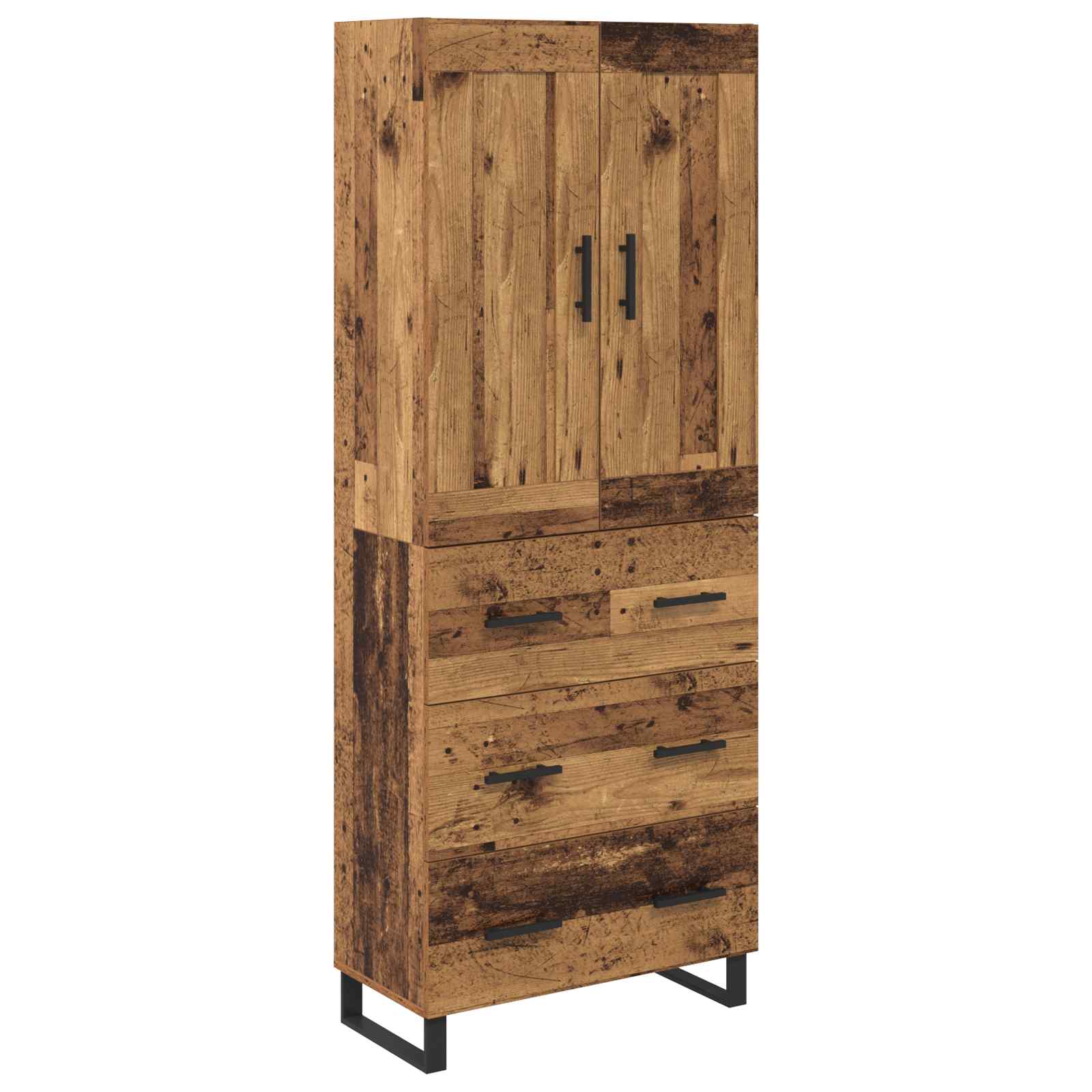 Tall cabinet Old wood 69.5 x 34 x 180 cm