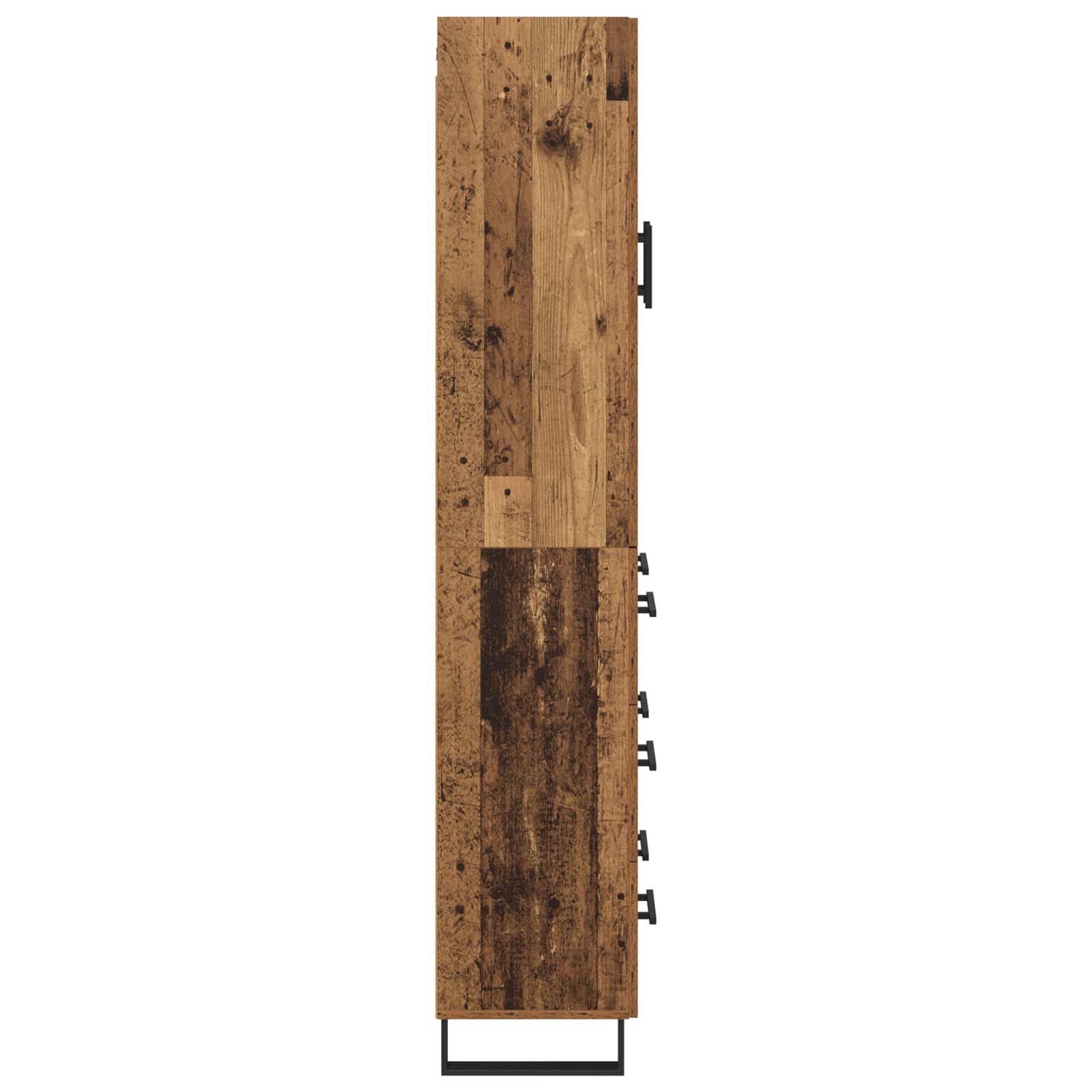 Tall cabinet Old wood 69.5 x 34 x 180 cm