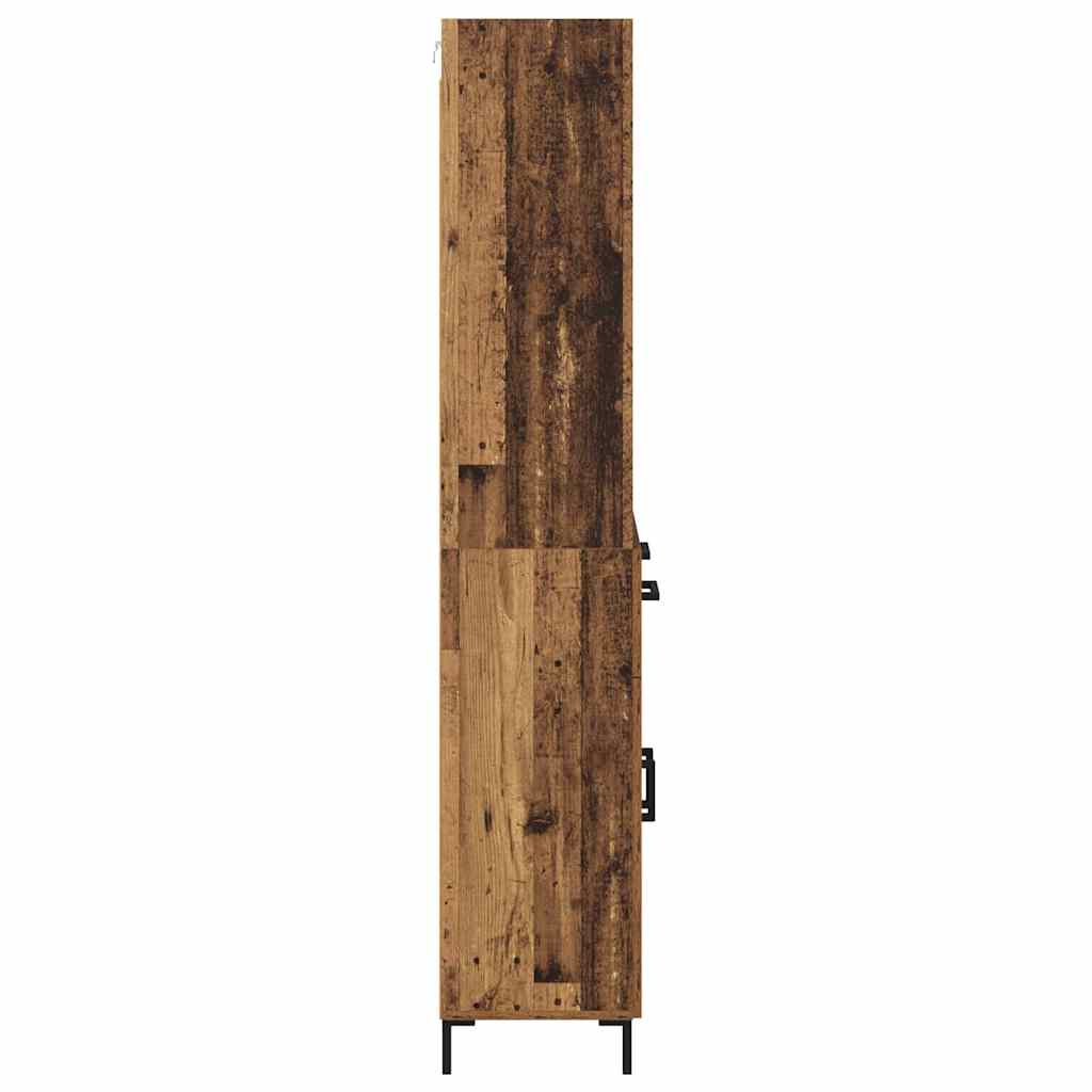 Highboard Ancient Wood 69.5 x 32.5 x 180 cm
