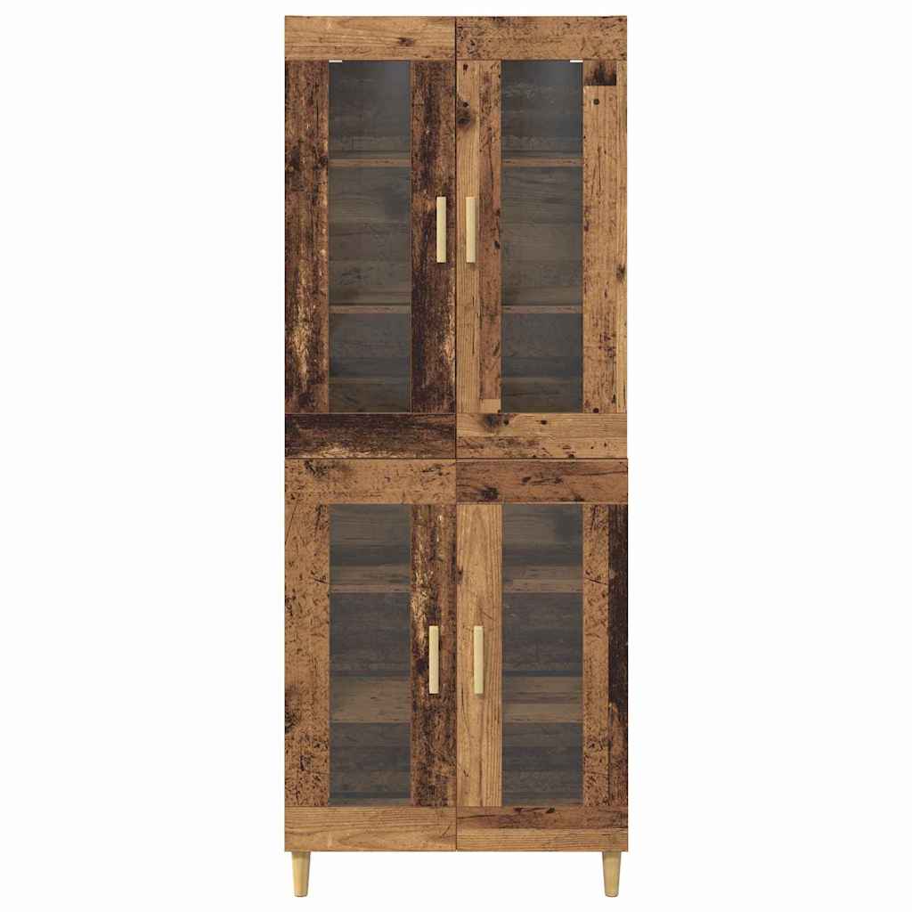 Augsts skapis Antīks koks 69,5 x 34 x 180 cm