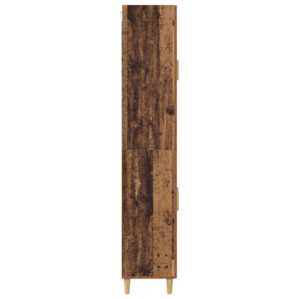 Augsts skapis Antīks koks 69,5 x 34 x 180 cm