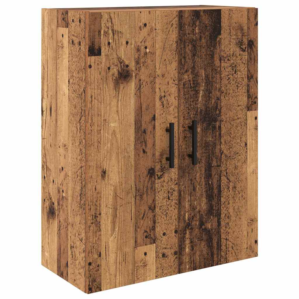 Aukštas spintelė 2 pcs Senovinis medis 69,5 x 34 x 180 cm