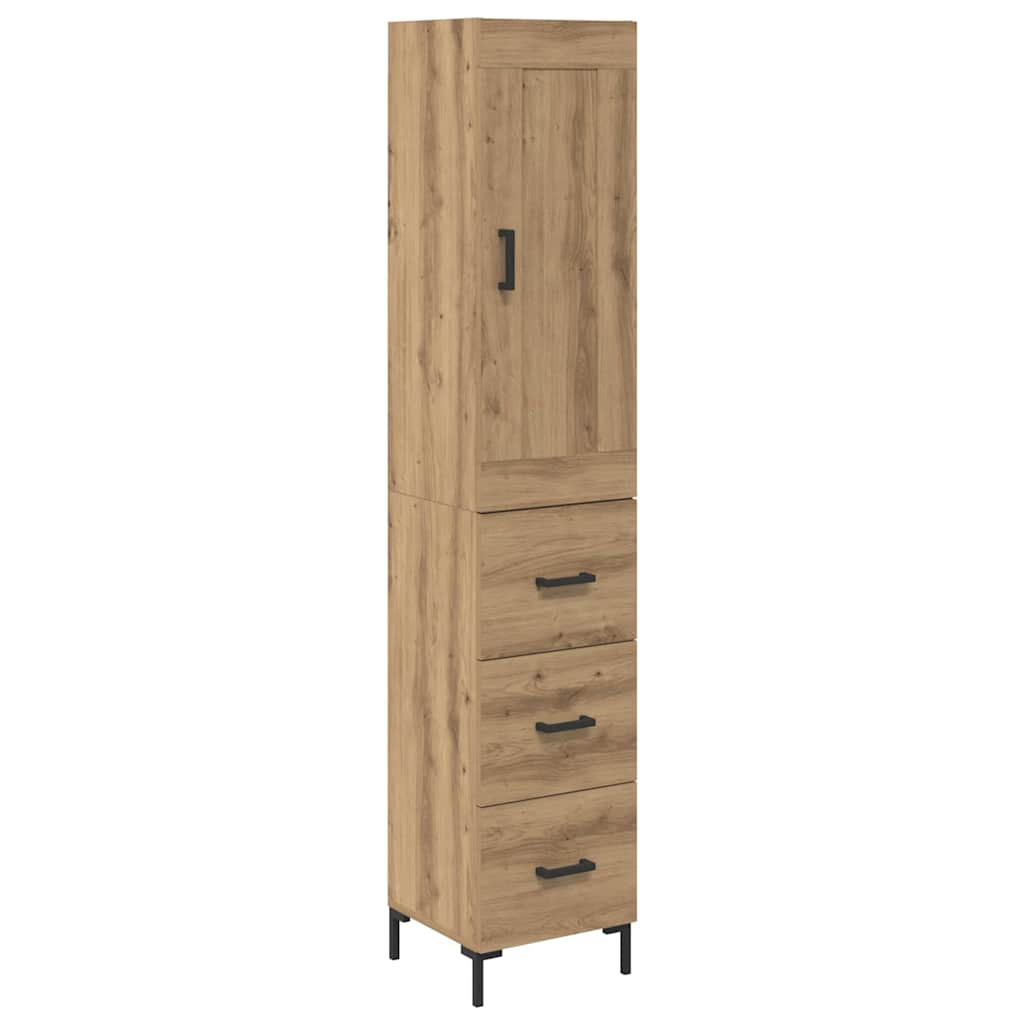 Augstais skapis Amatnieku ozols 34,5 x 34 x 180 cm