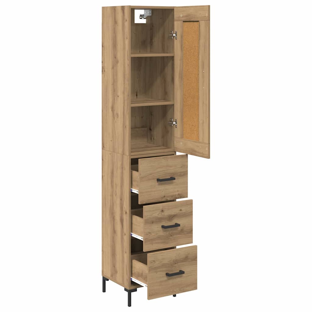 Augstais skapis Amatnieku ozols 34,5 x 34 x 180 cm