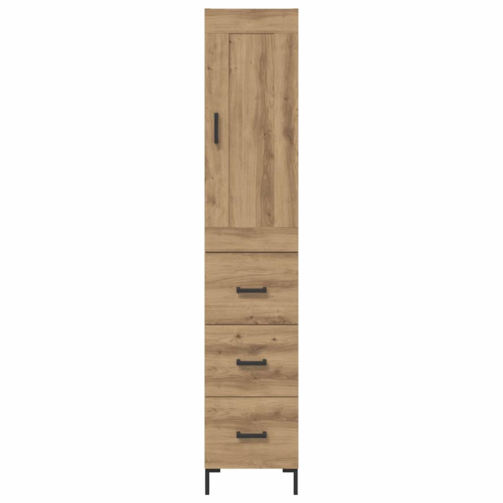 Augstais skapis Amatnieku ozols 34,5 x 34 x 180 cm