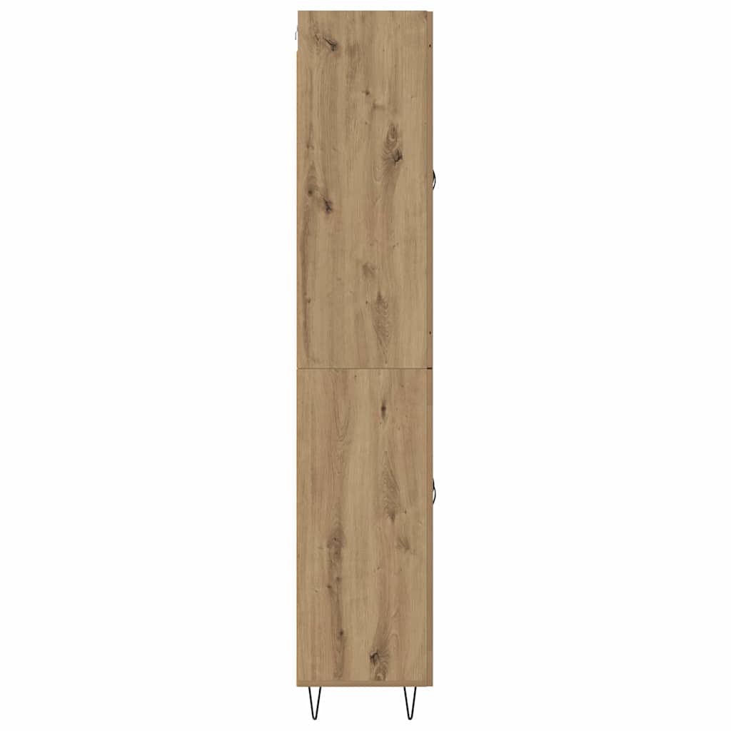 Aukštas spintelė Amatininkų ąžuolas 69,5 x 34 x 180 cm