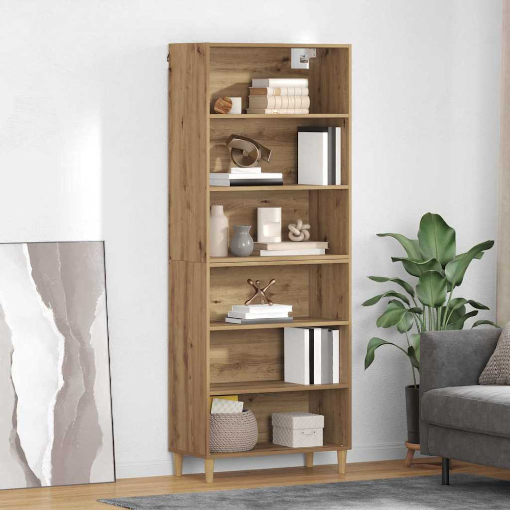 Highboard Artisan oak 69.5 x 32.5 x 180 cm