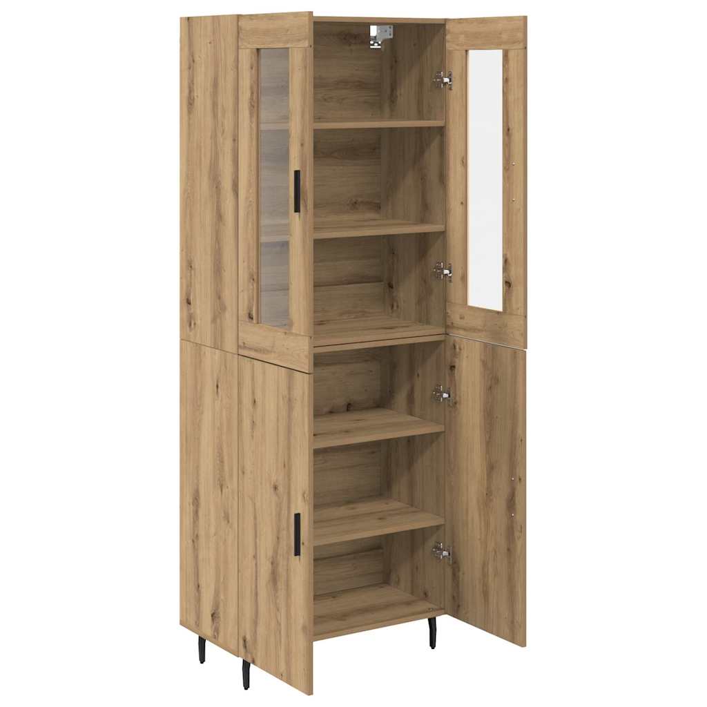 Aukštas spintelė 2 pcs Amatininkų ąžuolas