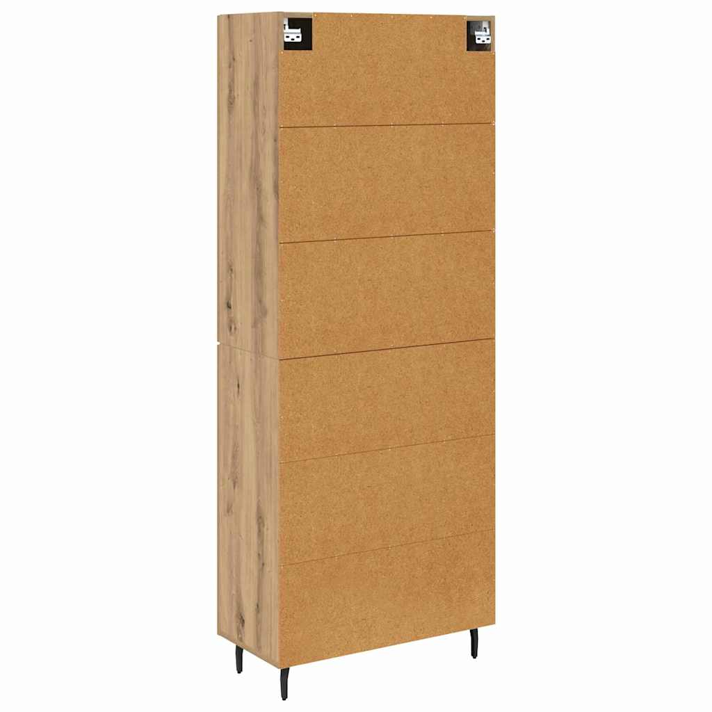 Aukštas spintelė 2 pcs Amatininkų ąžuolas