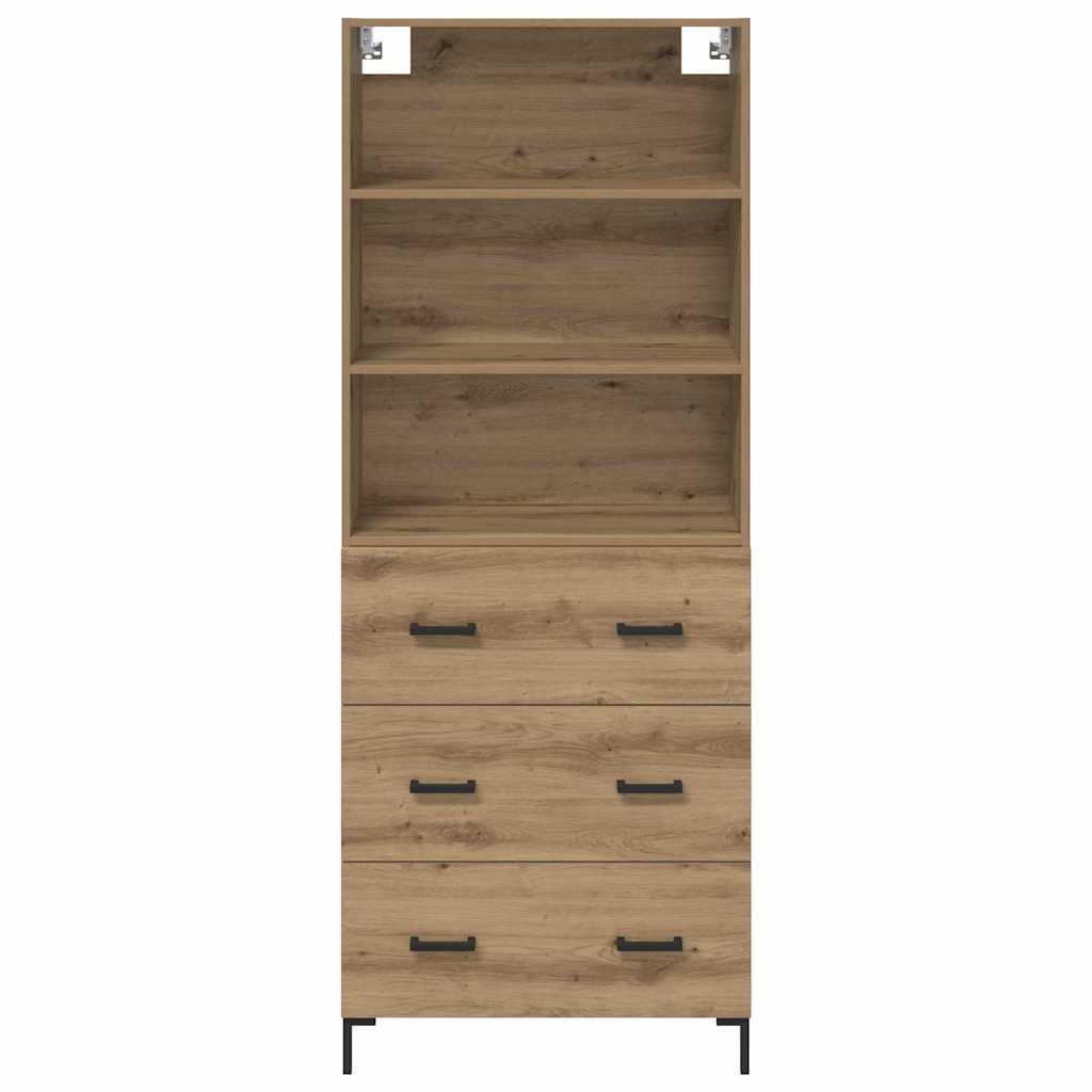 Highboard Artisan oak 69.5 x 32.5 x 180 cm