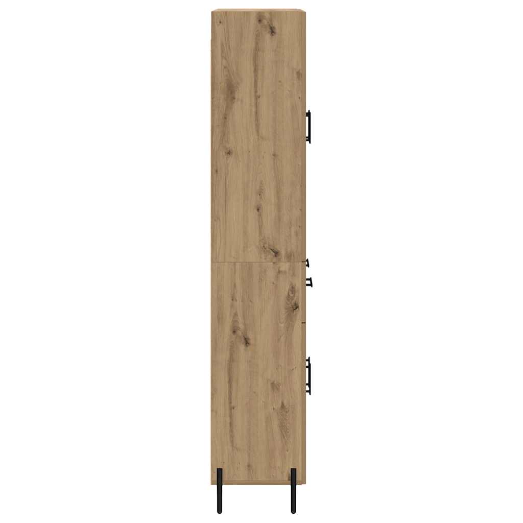 Aukštas spintelė Amatininkų ąžuolas 69,5 x 34 x 180 cm